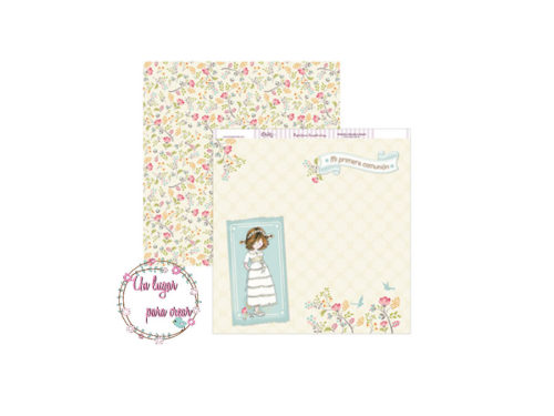 Álbum para fotos bebé niña - Dayka / First Edition - Scrapbooking