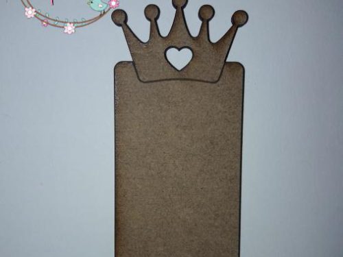 Marcapáginas corona.