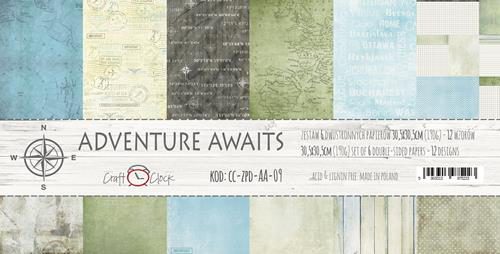 Bloc Papel scrapbooking. Adventure awaits.