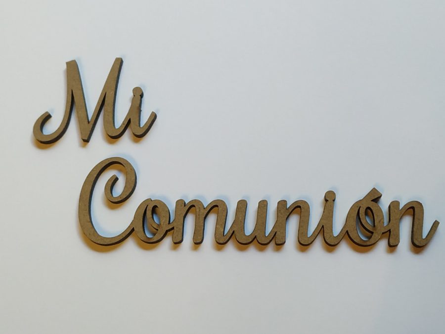 Palabras Mi Comunión.