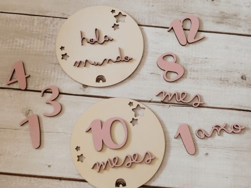 Cumplemes madera.