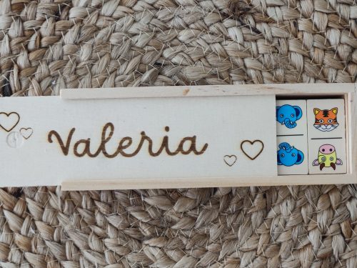 Dominó infantil. Personalizado.